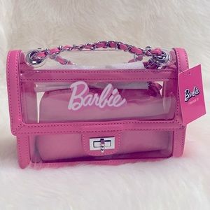 Barbie x Forever 21 Barbie Pink Vinyl Purse NWT Excellent Condition